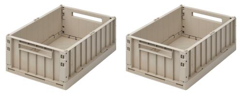 Liewood | Weston Storage Box M 2-pk - Sandy