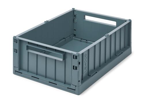 Liewood | Weston Storage Box L - Whale Blue