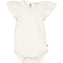 Cozy Me Frill SS Body - Balsam Creme