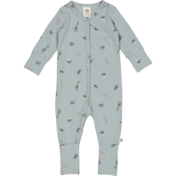 Müsli | Mini Me Sleepy Bodysuit - Jasmin Blue - Image 1