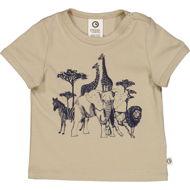 Safari T-skjorte Baby - Cashmere - Image 1
