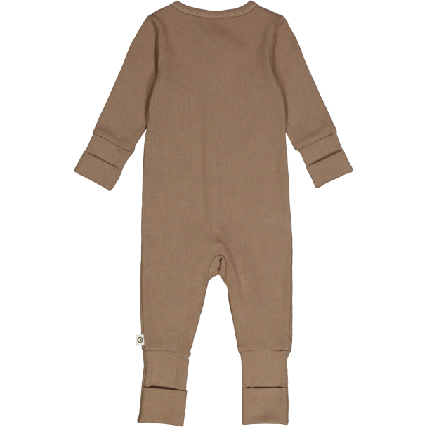 Rib Bodysuit - Walnut - Image 2