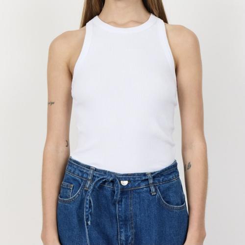 Numbia Singlet White