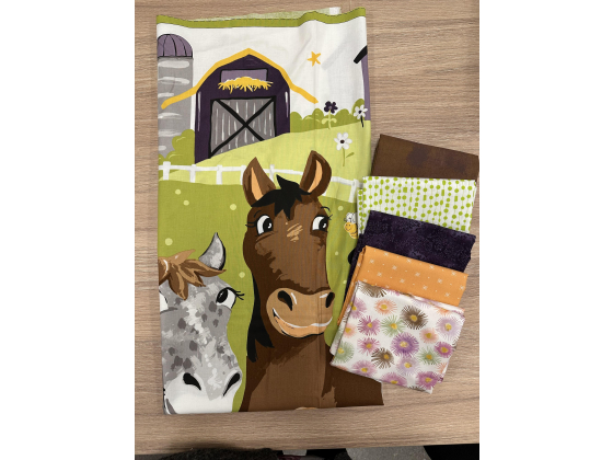 1  Bondeg&aring;rd panel ca 90cm x110cm + 5 x 50cm