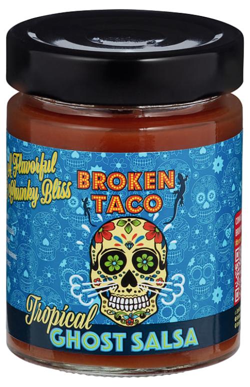 Tropical Ghost Salsa 240g Broken Taco