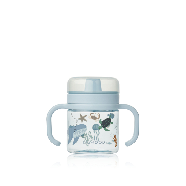 Kylo Tritan Sippy Cup 280 ml - Sea Creature/Sandy - Image 1