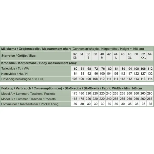 T622 Løs cargobukse med skrålommer - Image 2