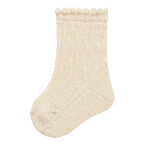 Dalfi Knee Sock, Turtledove - Lil Atelier 