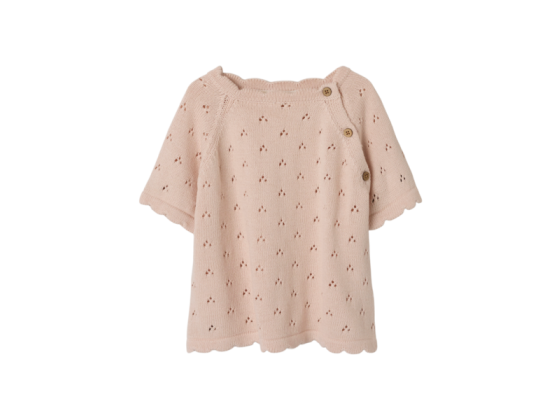 Fjola Loose Knit, Morganite - Lil Atelier 