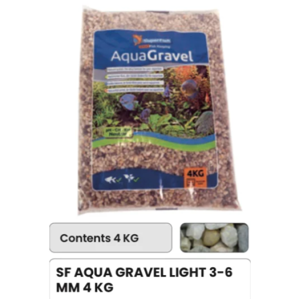 SF Aqua Gravel / 4kg / Light 3-6mm