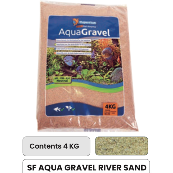 SF Aqua Gravel / 4kg / River sand