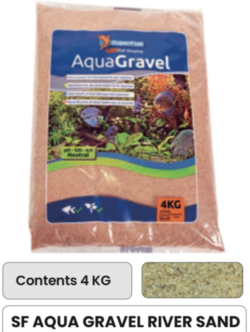 SF Aqua Gravel / 4kg / River sand