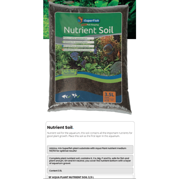 SF Aqua plante nutrient soil 3,5 L