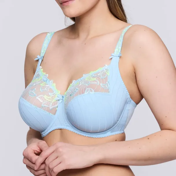 Deauville, full cup bra, Milky blue - Image 5