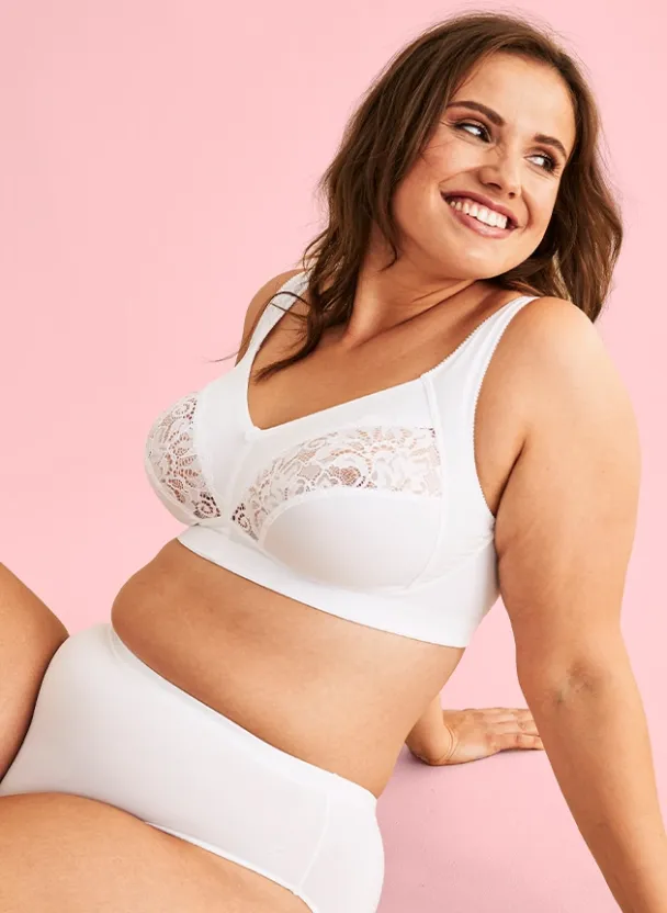 Meadow, soft bra, hvit - Image 4