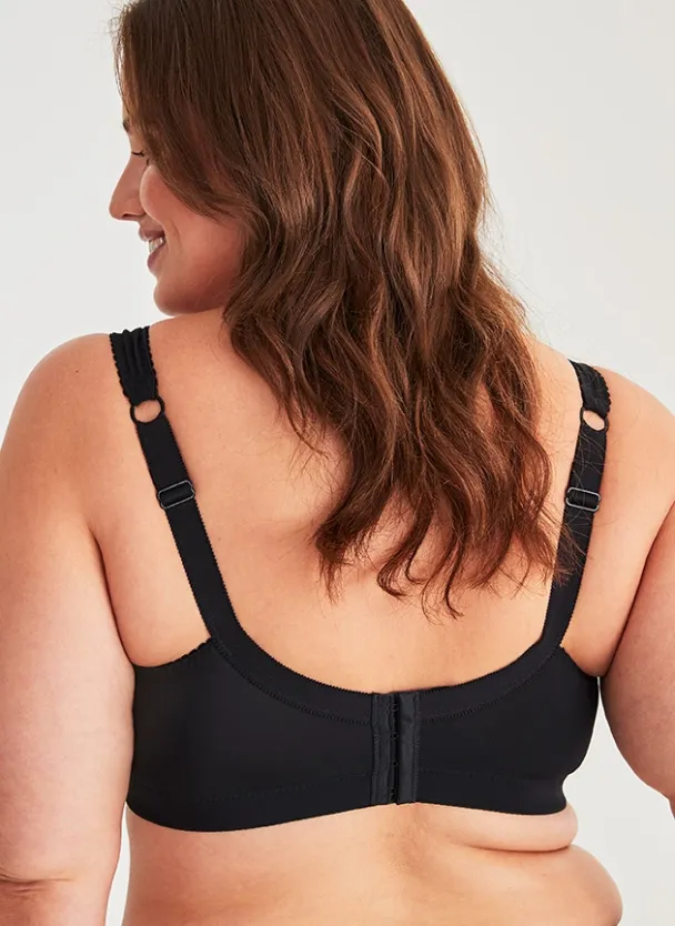 MEADOW SOFT BRA, Sort - Image 6