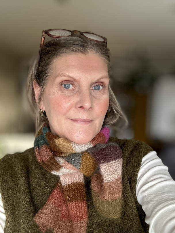 Skjerf i tynn mohair  - Image 1