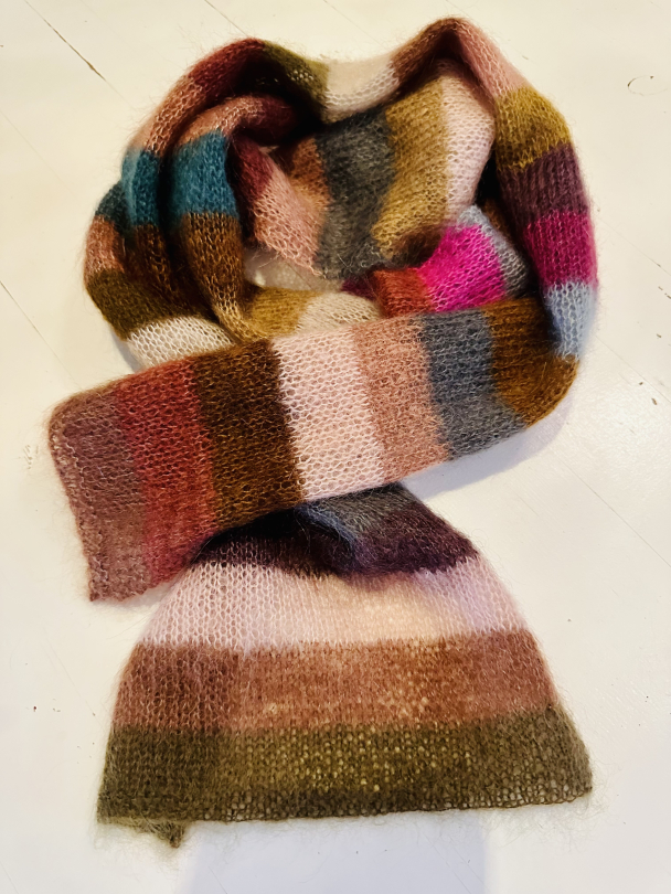 Skjerf i tynn mohair  - Image 3