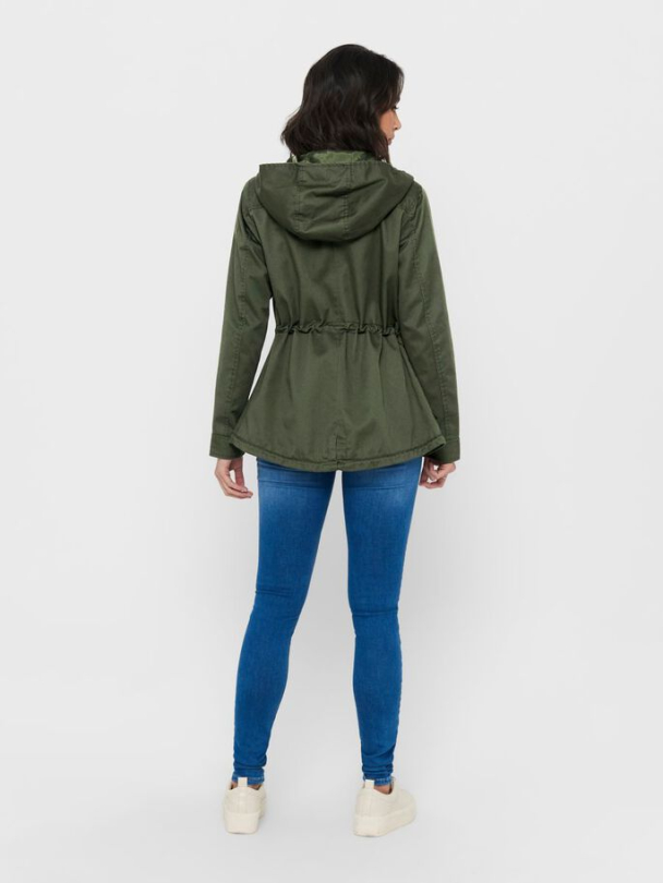 onlLorca canvas parka jakke - Image 2