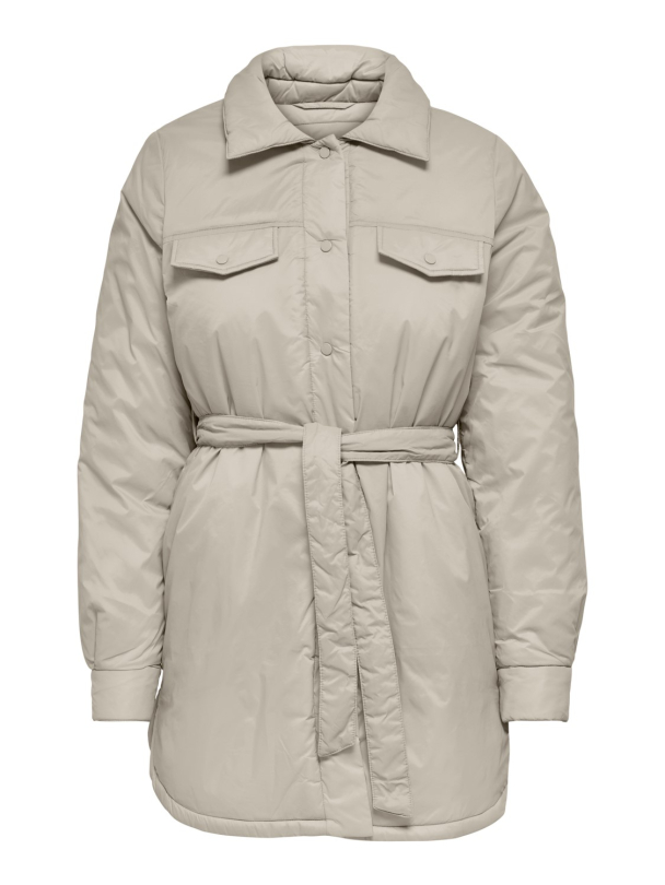 onlJenna vattert jakke med belte - Image 5