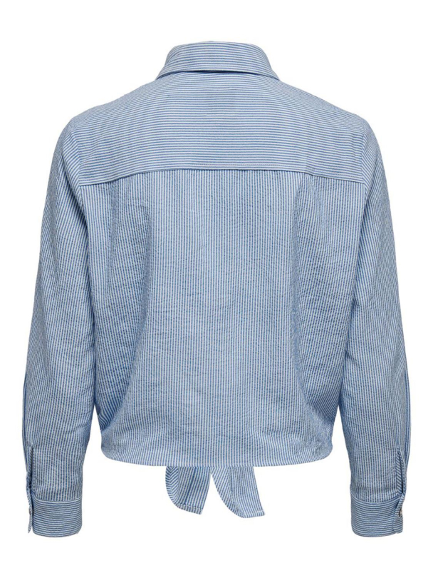 onlLecey long sleeve knot shirt - Image 6