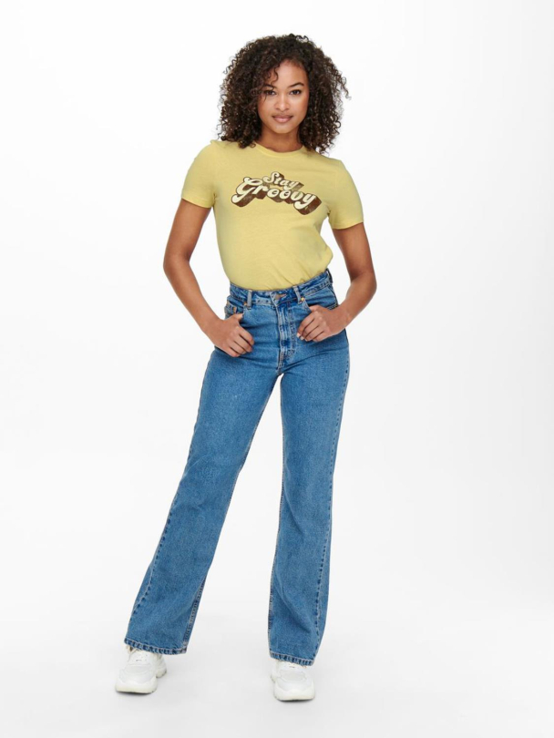 onlCollie statement print t-skjorte - Image 3