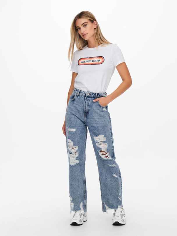 onlCollie statement print t-skjorte - Image 4