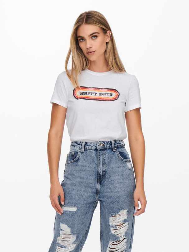 onlCollie statement print t-skjorte - Image 6