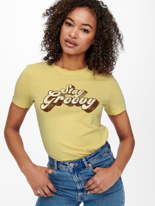 onlCollie statement print t-skjorte - Image 5