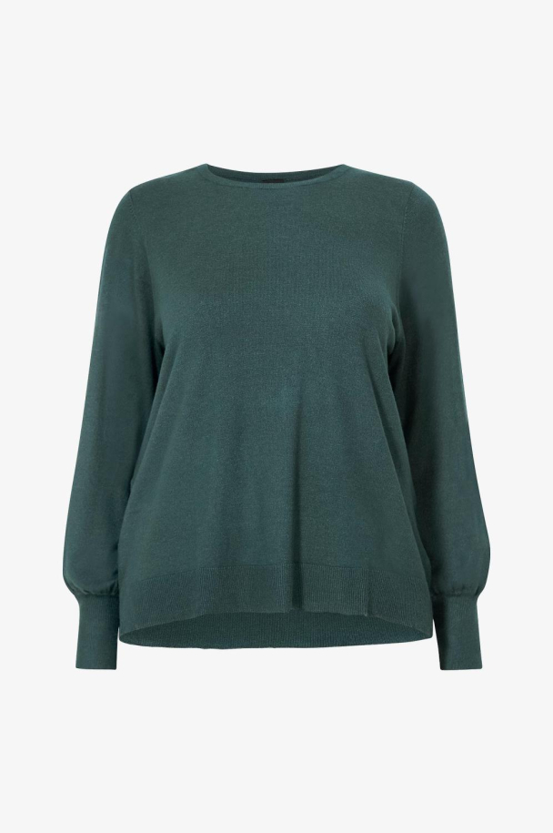 Zizzi Caella plain genser m/rund hals - Image 2