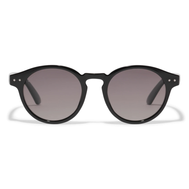 Pilgrim Kyrie klassisk runde solbriller, sort - Image 2