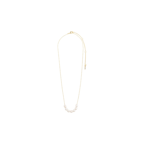 Pilgrim Chloe gullbelagt halskjede med ferskvannsperler - Image 2