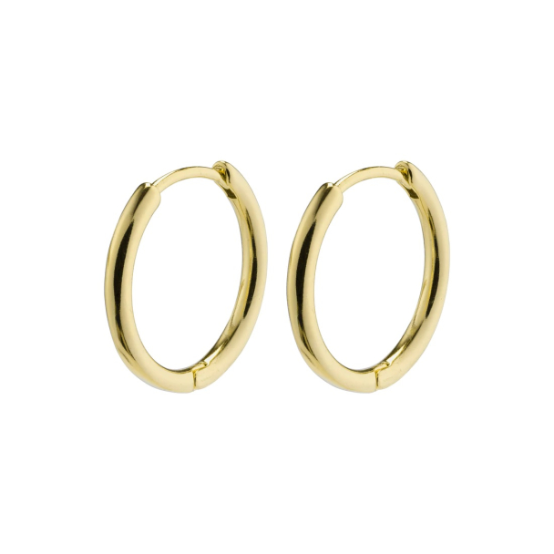 Pilgrim Ariella gullbelagte øreringer - Image 2