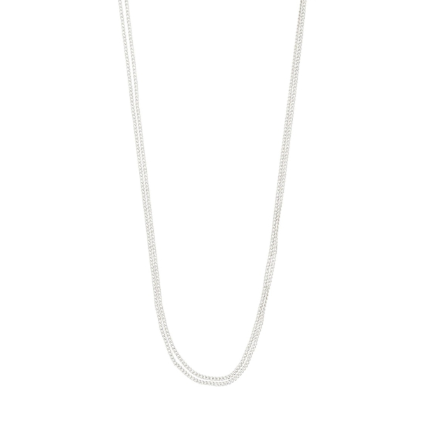 Pilgrim Jojo sølvbelagt 2-i-1 halskjede - Image 3