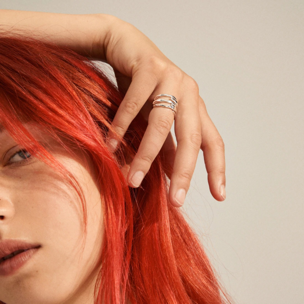 Pilgrim Thankful sølvbelagte 3-i-1 ringer - Image 3