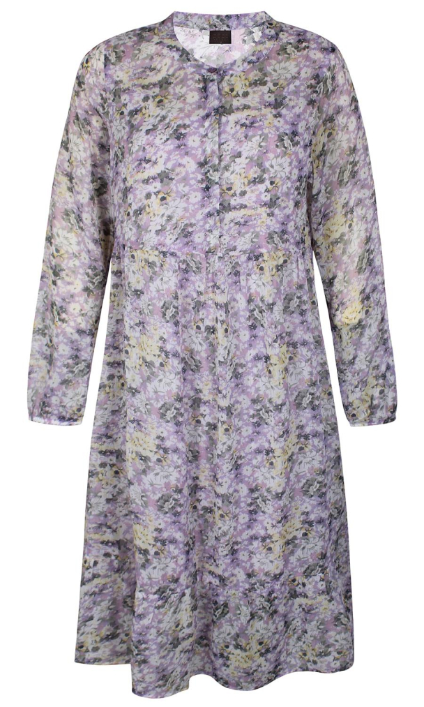 Ze-Ze Seden kjole - Image 2