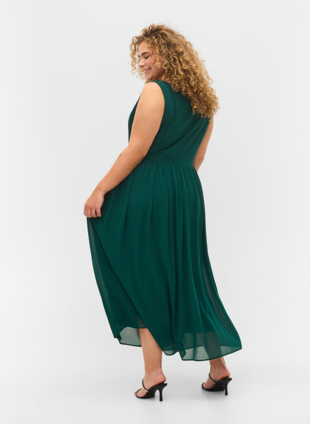 Zizzi mAlma ermeløs maxikjole - Image 2