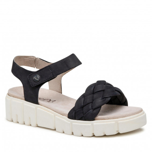Caprice sandal med flettereim - Image 3