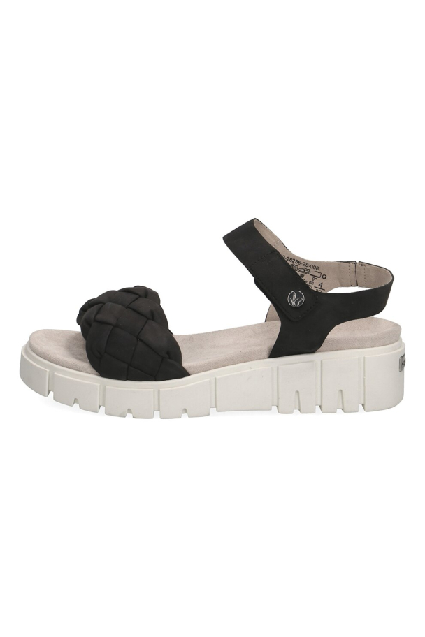 Caprice sandal med flettereim - Image 5