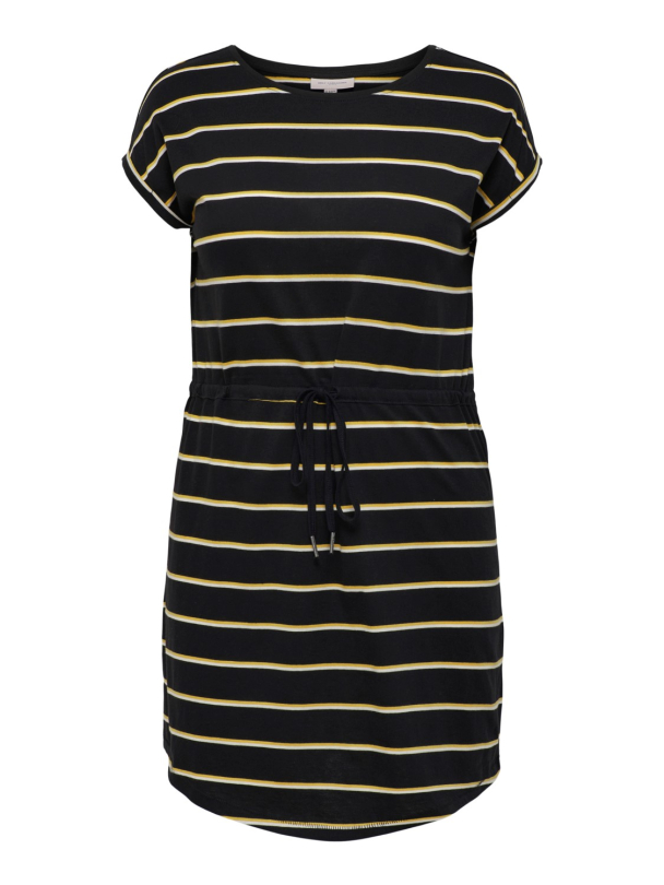 carApril stripete bomullskjole - Image 3