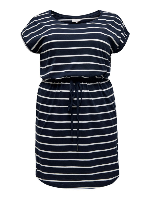 carApril stripete bomullskjole - Image 3