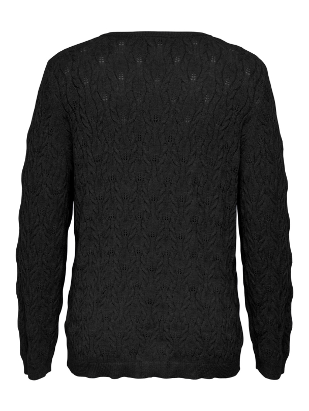 carFia Katia genser i strukturstrikk - Image 6