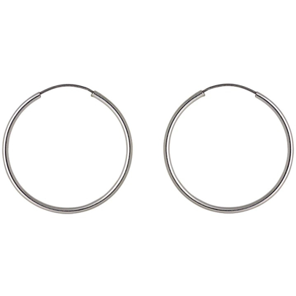 Pilgrim Sanne sølvbelagt øreringer - Image 2