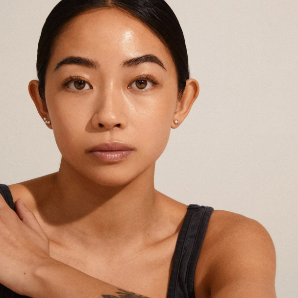 Pilgrim Tina gullbelagt 2-i-1 øredobber - Image 3