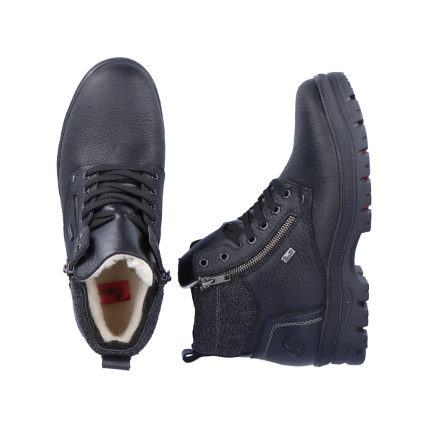 Rieker vinterboot med vendbare brodder og membran - Image 9