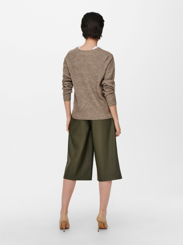 Only Camilla v-hals strikkegenser noos - Image 3