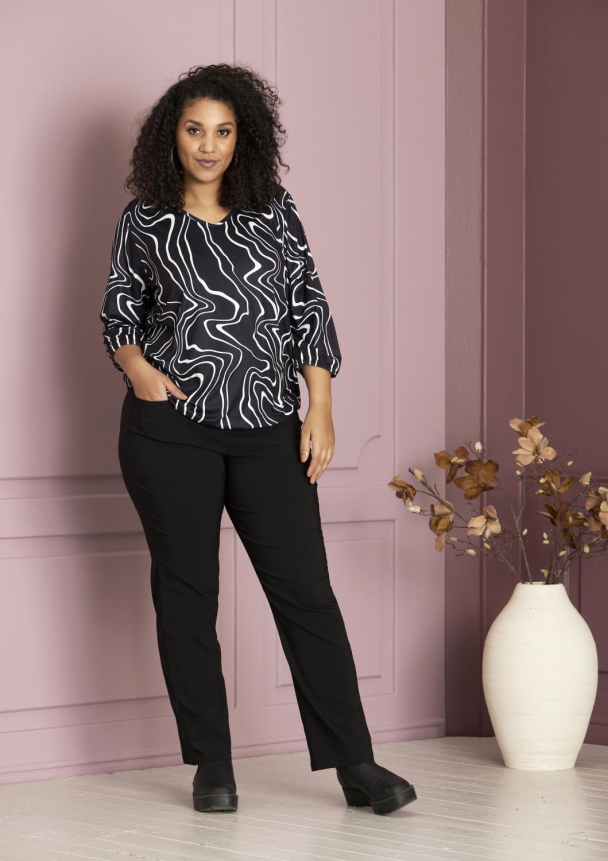 Zhenzi Jazzy bengalin bukse med lommer - Image 4