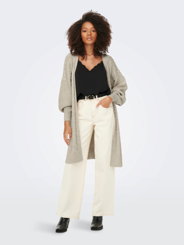onlSif Freja lang strikket cardigan - Image 2