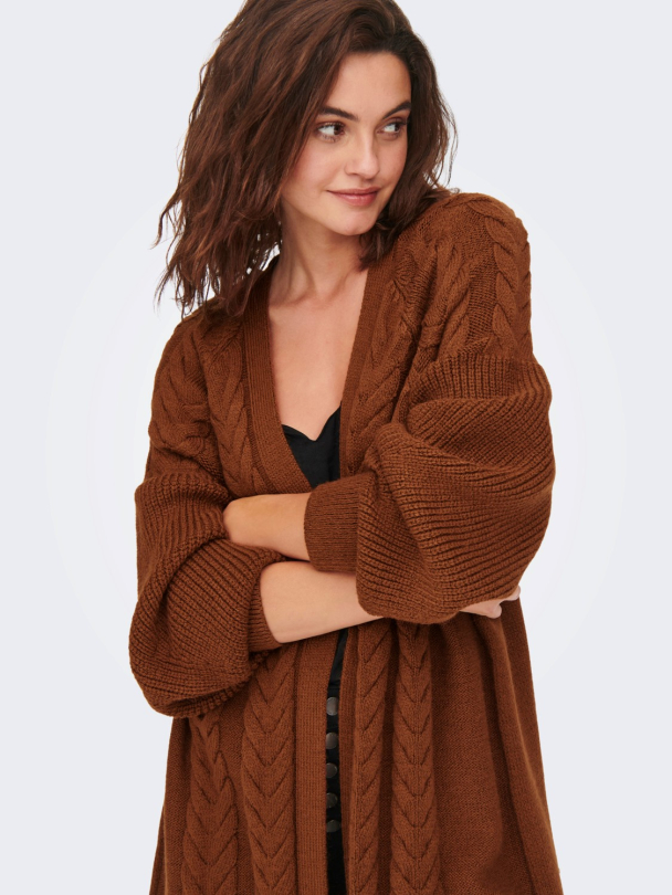 onlSif Freja lang strikket cardigan - Image 5