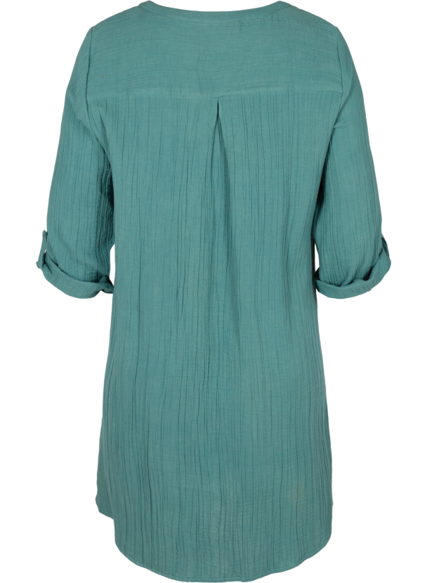 Zizzi vVivu bomullskjole - Image 4